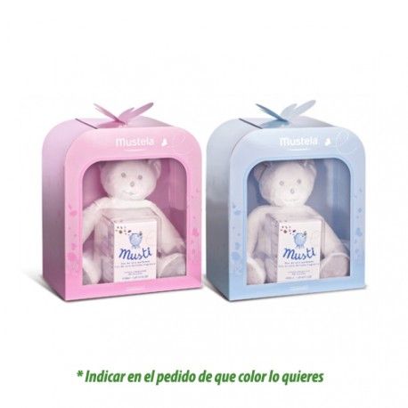 Mustela Canastilla Colonia Musti + Osito de Peluche