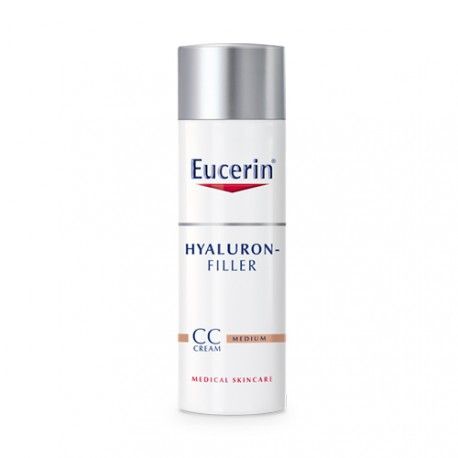 Eucerin Hyaluron Filler CC Cream Tono Medio 50 ml.