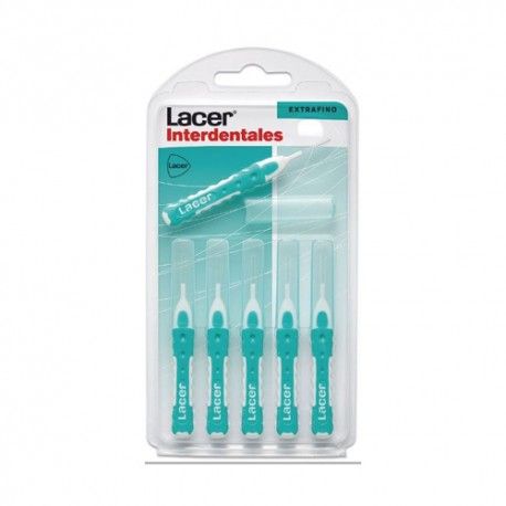 CEPILLO LACER INTERDENTAL EXTRAFINO 6 UND.