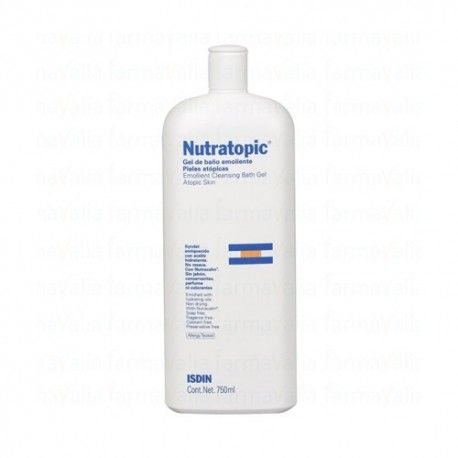 NUTRATOPIC GEL DE BAÑO EMOLIENTE 750 ML.