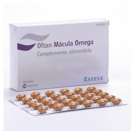 OFTAN MACULA OMEGA/90 CAPSULAS