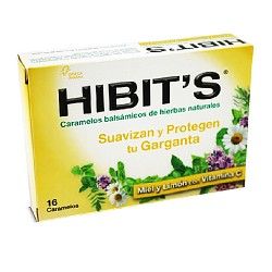 HIBIT,S CARAMELOS BALSAMICOS MIEL Y LIMON