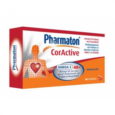 PHARMATON CORACTIVE 30 CAPSULAS