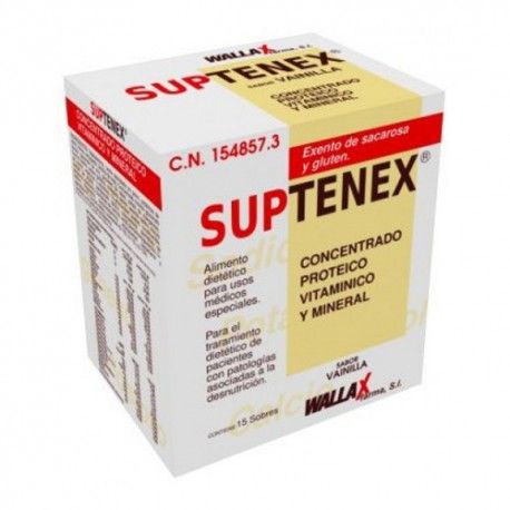 SUP TENEX VAINILLA 15 SOBRES 32 GR.