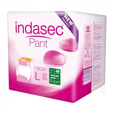 INDASEC PANT SUPER T/GRANDE 14 UND.