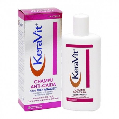 KERAVIT CHAMPU ANTI-CAIDA C/PRO-ANAGEX 200 ML