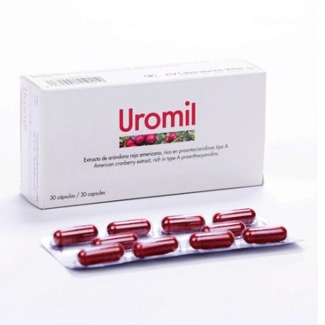 UROMIL 30 CAPSULAS ARANDANO ROJO