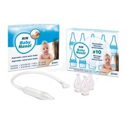 ASPIRADOR NASAL BEBE KIN X10+RECAMBIOS GRATIS