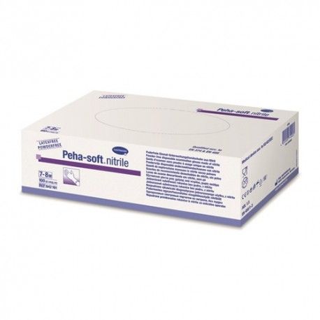 GUANTES PEHA-SOFT NITRILE T/L.100UD