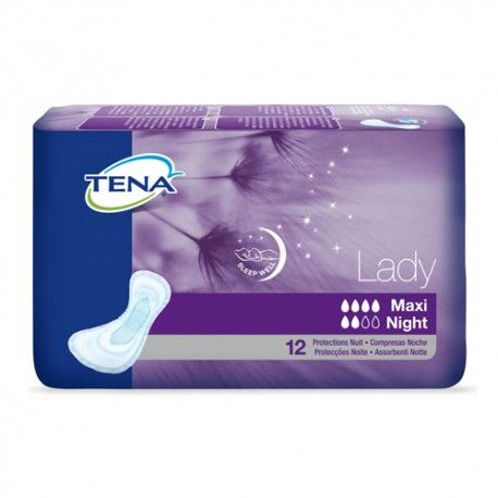 TENA LADY MAXI NIGTH 12 UNDS.