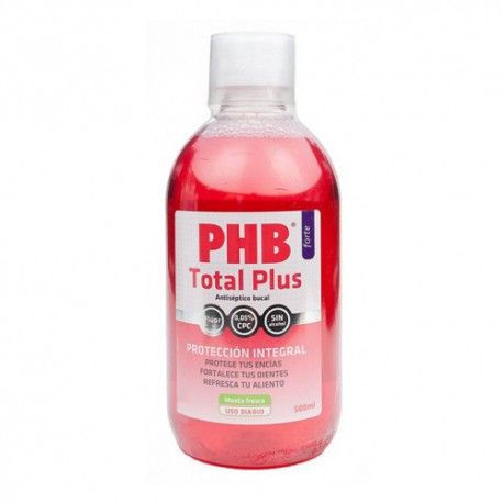 PHB TOTAL PLUS ENJUAGUE BUCAL MENTA FRESA 500