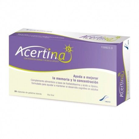 ACERTINA JUSTE 28 CAPSULAS