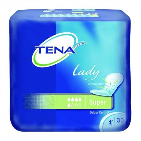 TENA LADY SUPER 30 UND.