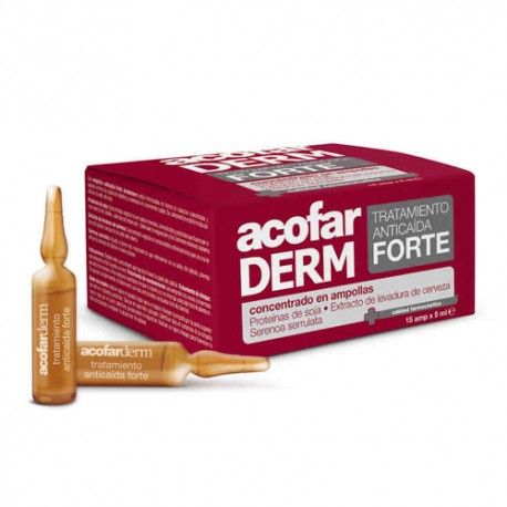 ACOFARDERM AMPOLLAS ANTICAIDA FORTE 15 X 5 ML