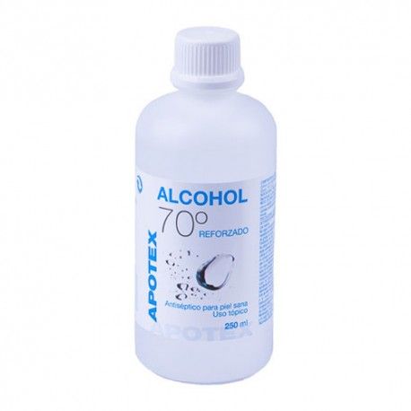 ALCOHOL 70º APOTEX 250ML