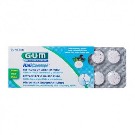 GUM HALICONTROL 10 TABLETAS