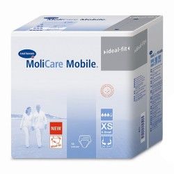 MOLICARE MOBILE XSMALL BRAGUITA 14 UNDS.