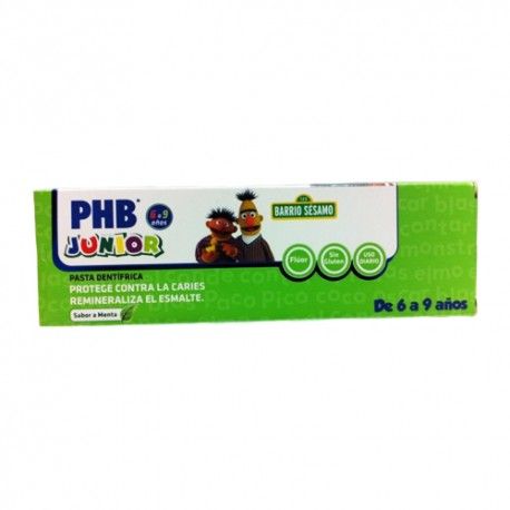 PHB PASTA JUNIOR BARRIO SESAMO MENTA 75ML