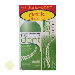 NORMODENT ANTICARIES PACK PASTA / COLUTORIO