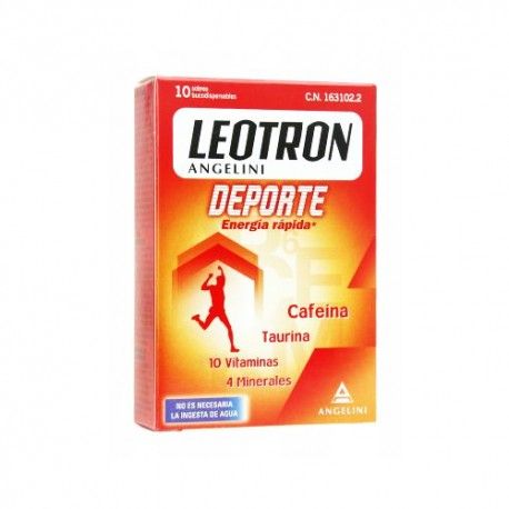 LEOTRON DEPORTE 10SOBRES BUCODISPERSABLES