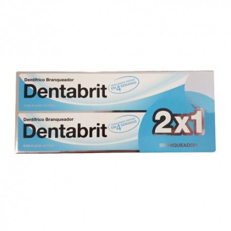 PASTA DENTAL DENTABRIT BLANQ 2X125 ML