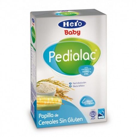 HERO BABY PAPILLA CEREAL S/GLUT PEDIALAC 500G