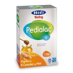 HERO BABY PAPILLA 8 CEREAL MIEL PEDIALAC 500G