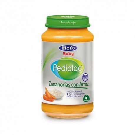 HERO BABY ZANAHORIA ARROZ PEDIALAC 250 GR