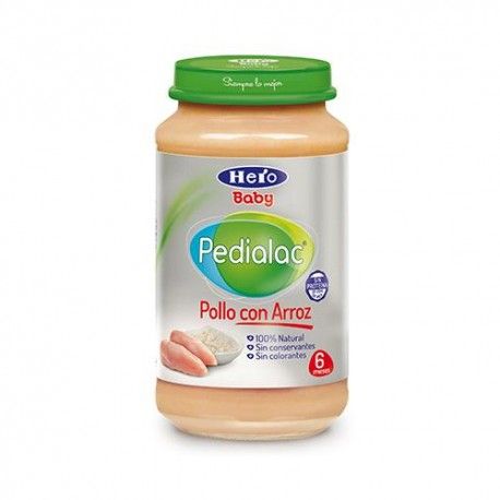 HERO BABY POLLO ARROZ PEDIALAC 250 GR