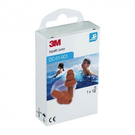 TAPONES OIDO 3M AQUAFIT JUNIOR 2U.RUIDO,AGUA