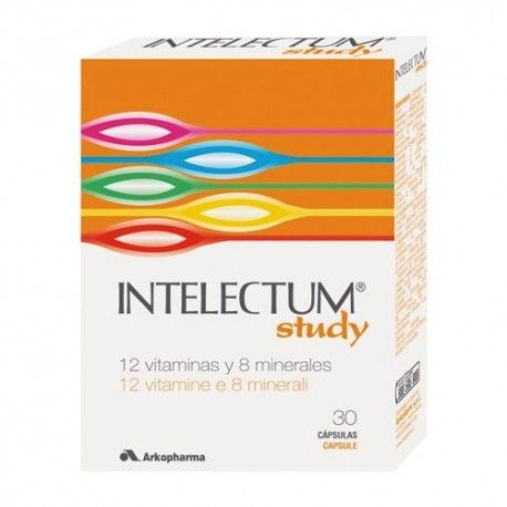 INTELECTUM STUDY 12VIT+8MINERALES 30CAPSULAS