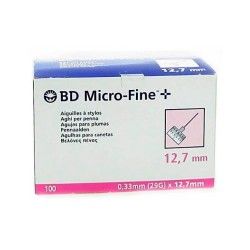 AGUJAS BD MICRO-FINE 0,33 X12,7 MM.100 U