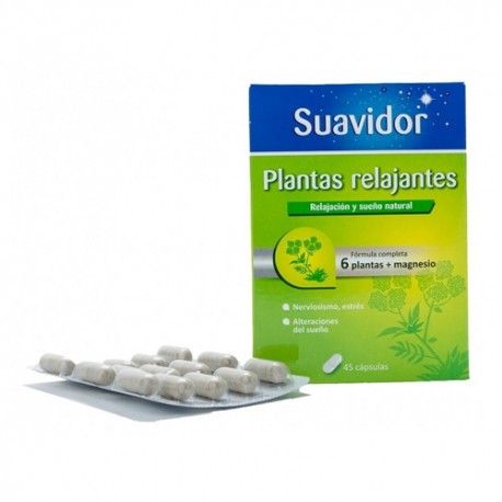 SUAVIDOR PLANTAS RELAJANTES 45 CAP.