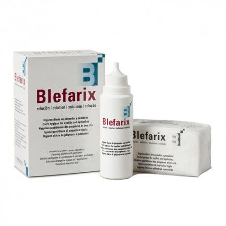 BLEFARIX SOLUCION 100 ML + 100 GASAS