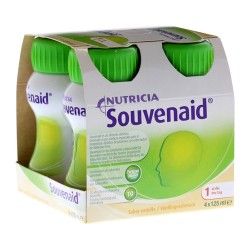 SOUVENAID VAINILLA PACK 4 BOT. 125 ML