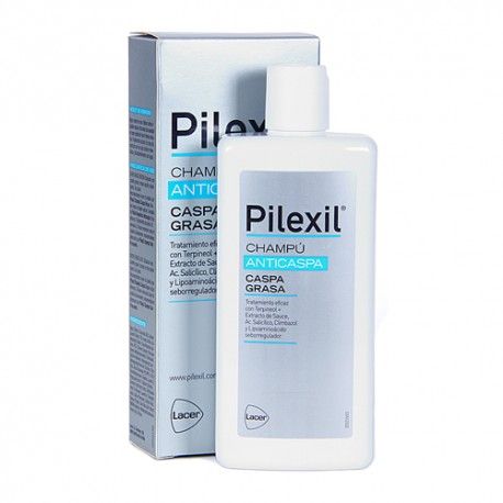 PILEXIL CHAMPU CASPA GRASA 300 ML.