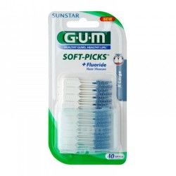 GUM 636 SOFT PICKS XL.LIMPIADOR DENTAL 40U.