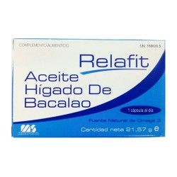 ACEITE HIGADO DE BACALAO 710MG 30+30CAP.