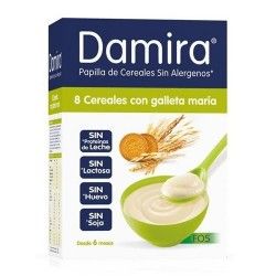 DAMIRA 8 CEREALES CON GALLETA MARIA FOS 600GR