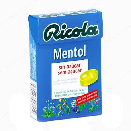 Ricola Caramelos Mentol Sin Azúcar 50 gr.