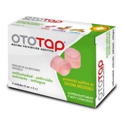 TAPONES OIDO OTO-TAP SILICONA 6 UD.