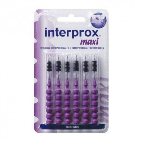 CEPILLO DENTAL INTERPROX 4G MAXI 6 UD.