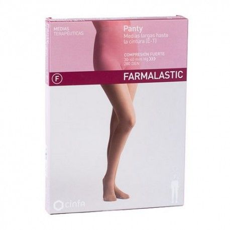 PANTY FARMALASTIC C.NOR. T/GDE. NEGRO