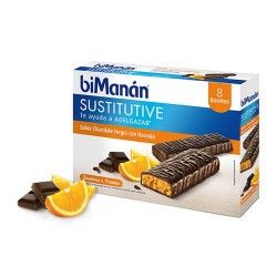 BIMANAN BARRITAS CHOCO. NARANJA 8 UND.