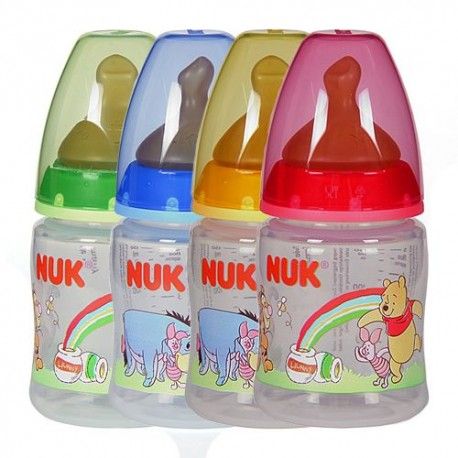 BIBERON NUK PP FC LATEX 1M 150 ML.DISNEY