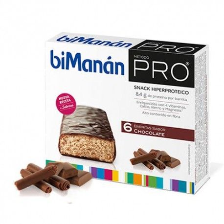 BIMANAN PRO BARRITAS DE CHOCOLATE 162 G.