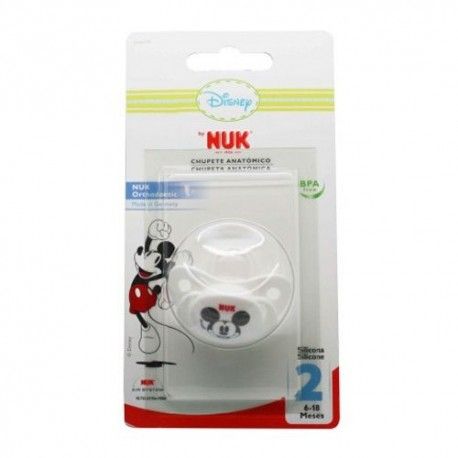 CHUPETE NUK T2 N SILICONA DISNEY MICKEY