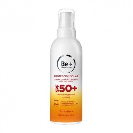 BE + SPRAY LIGERO SPF 50 200ML