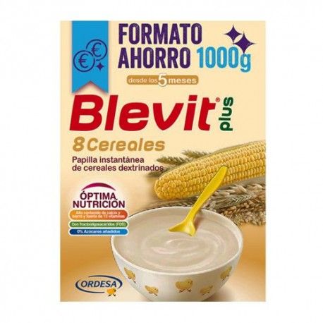 Blevit Plus 8 Cereales Formato Ahorro 1000 gr.