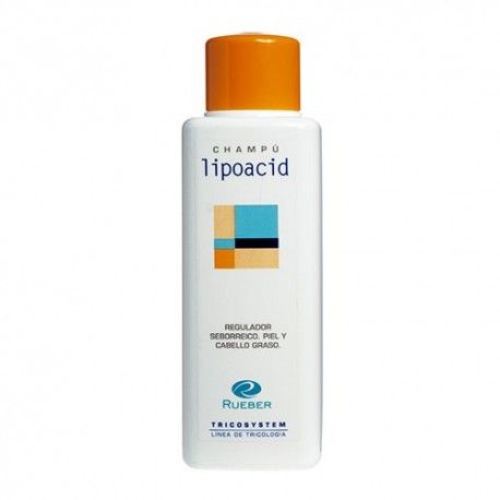 Rueber Tricosystem Lipoacid Champú Regulador Seborreico 400 ml.